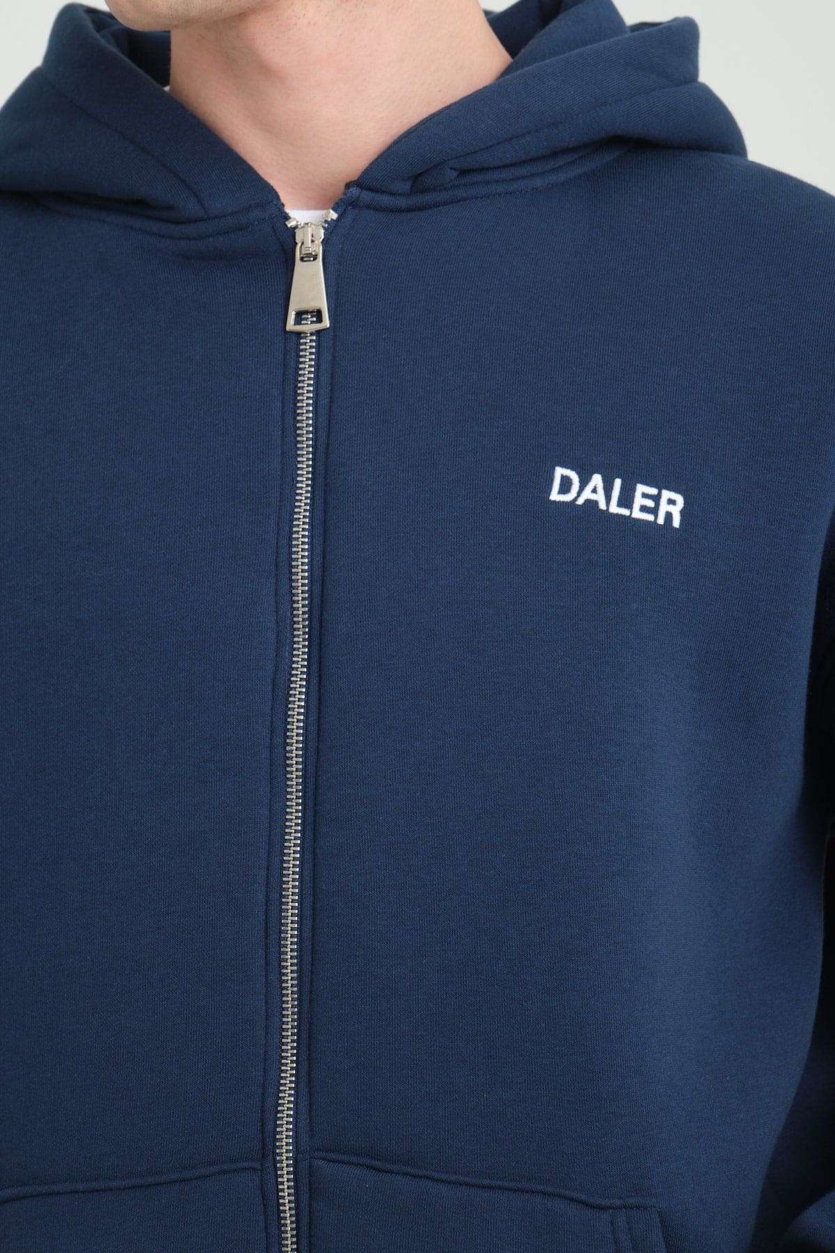 BASIC ZIPPER - NAVY BLUE